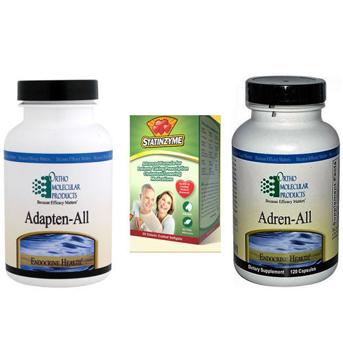 adrenal-fatigue: Adapten-all, Statinzyme and Adren-all
