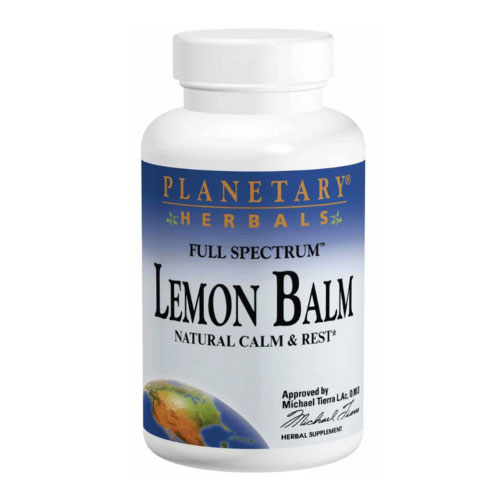 Lemon Balm Natural Calm & Rest 500 MG 120caps