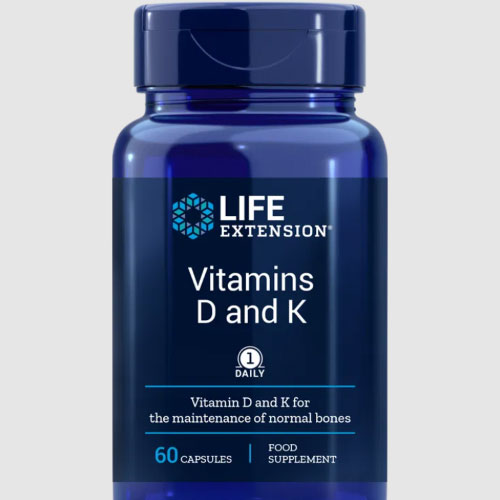 Vitamin D and K with sea-iodine 60 count